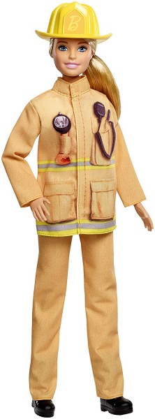 Mattel Barbie 60 Urodziny Lalka Kariera Strażak GFX23 GFX29