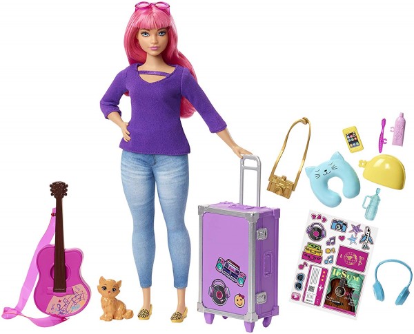 Mattel Barbie Dreamhouse Adventures Daisy w Podróży FWV26