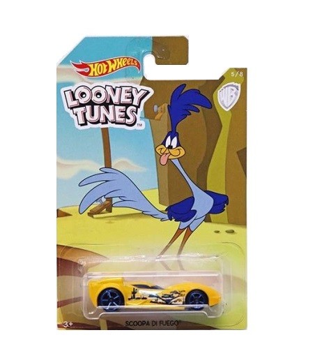 Mattel Hot Wheels Looney Tunes Struś Pędziwiatr FKC68 FKC71