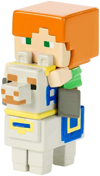 Mattel Minecraft Mini Figurka Alex na Lamie FVH08 FVH13