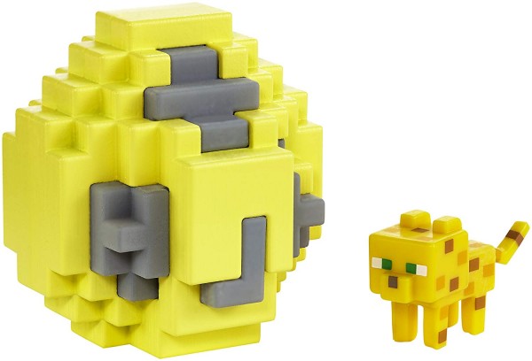 Mattel Minecraft Jajo Spawnujące Minifigurka Ocelot FMC85