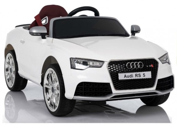Auto Audi RS5 Białe Na Akumulator