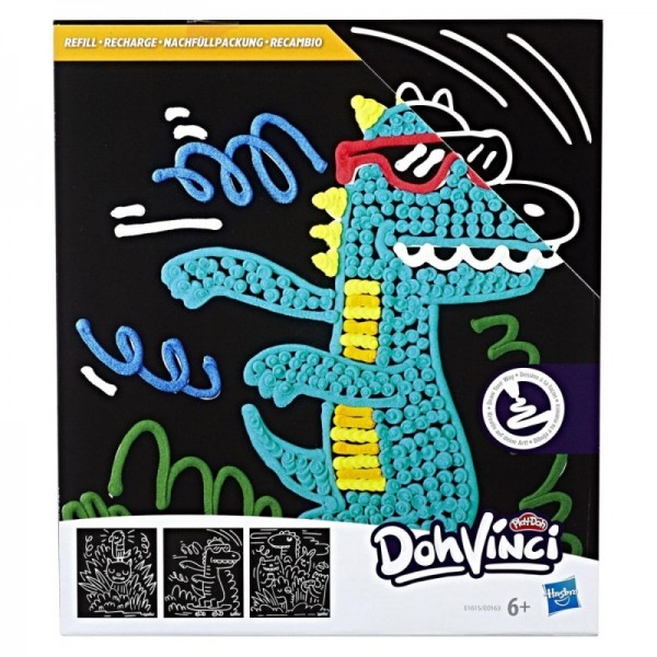 Hasbro DohVinci Tablice artystyczne Animal Doodle E0163 E1615