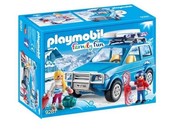 Playmobil Auto z boxem dachowym 9281