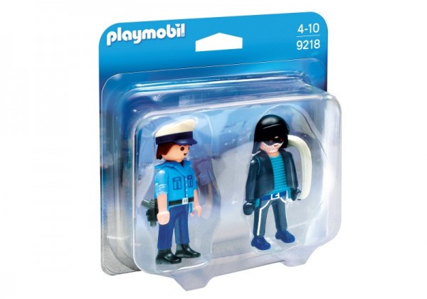 Playmobil Duo Pack Policjant i złoodziej 9218