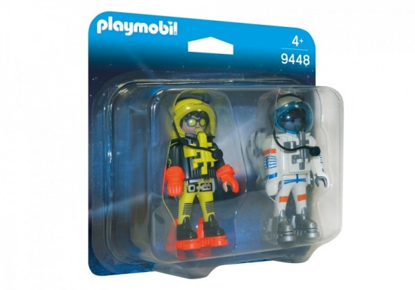 Playmobil Figurki Duo Pack Astronauci 9448