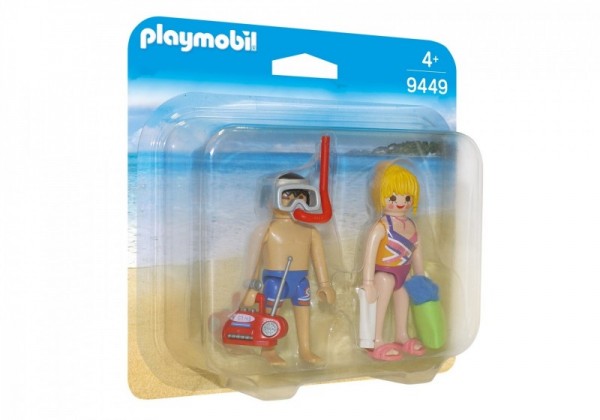 Playmobil Figurki Duo Pack Plażowicze 9449