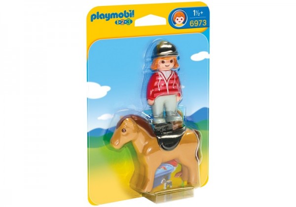 Playmobil Jeździec z koniem 6973