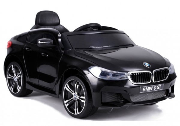 Auto BMW 6 GT Czarne na Akumulator