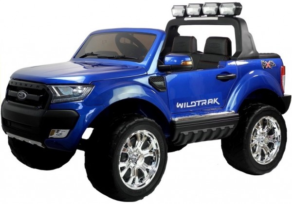 Auto Ford Ranger 4x4 Wildtrak Niebieski Lakier LCD Na Akumulator