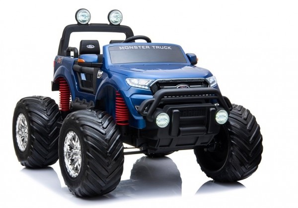 Auto Ford Ranger Monster MT550 Niebieski Lakierowany LCD na Akumulator