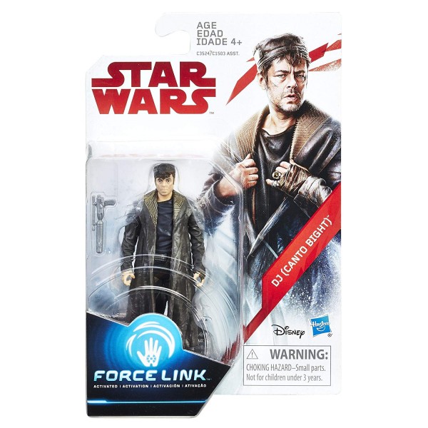 Hasbro Star Wars E8 Figurka Force Link 9 cm DJ Canto Bight C1503 C3524