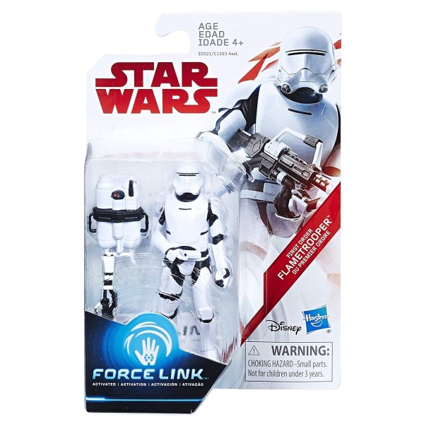 Hasbro Star Wars E8 Figurka Force Link 9 cm First Order Flametrooper C1503 E0521