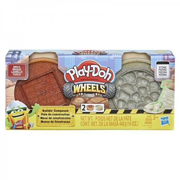 Hasbro Play-Doh Wheels Cegły i kamienie E4508 E4524