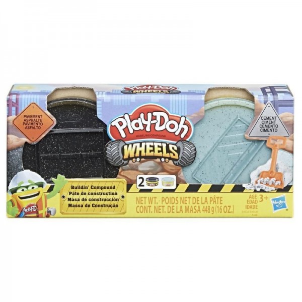 Hasbro Play-Doh Wheels Cement i bruk E4508 E4525