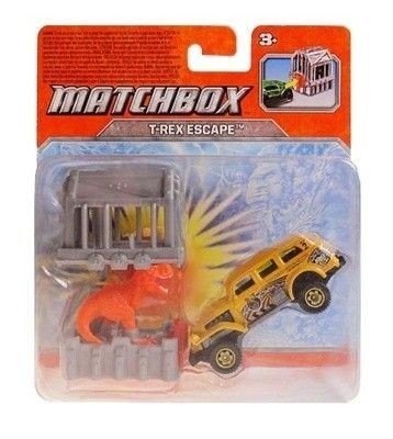 Mattel Matchbox Pojazd z Akcesoriami T-Rex Escape Y9250 Y9252