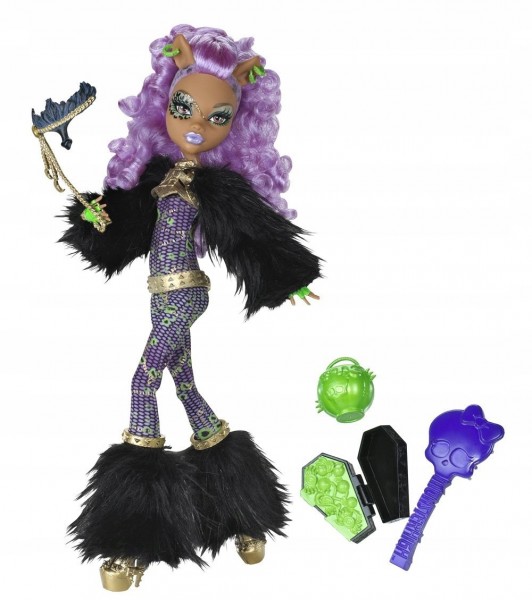 Mattel Monster High Lalka Upiorne Halloween Clawdeen Wolf X3712 X3715