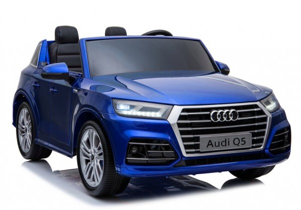 Auto Audi Q5 2-osobowe Niebieskie Lakierowane na Akumulator