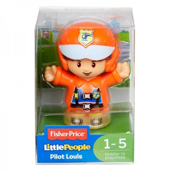 Fisher Price Little People Pilot Louis DVP63 FGX52