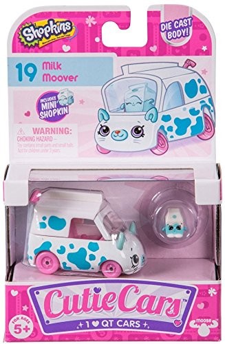 Formatex Shopkins Cutie Cars Autosłodziaki Autko + Shopkin Milk Moover 56718