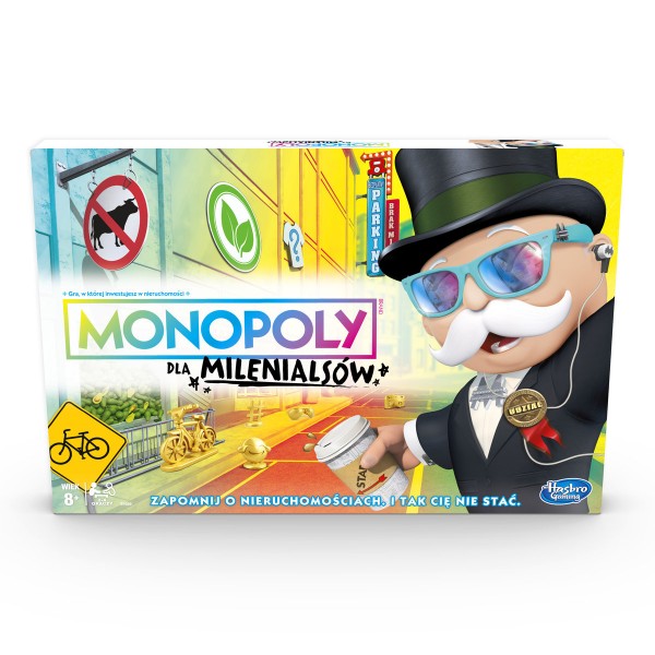 Hasbro Gra Monopoly dla Milenialsów E4989