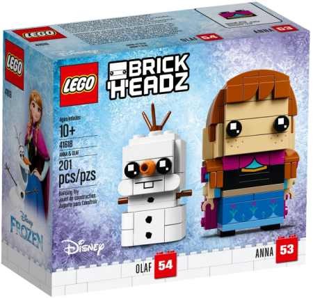 Lego Brick Headz Anna i Olaf 41618
