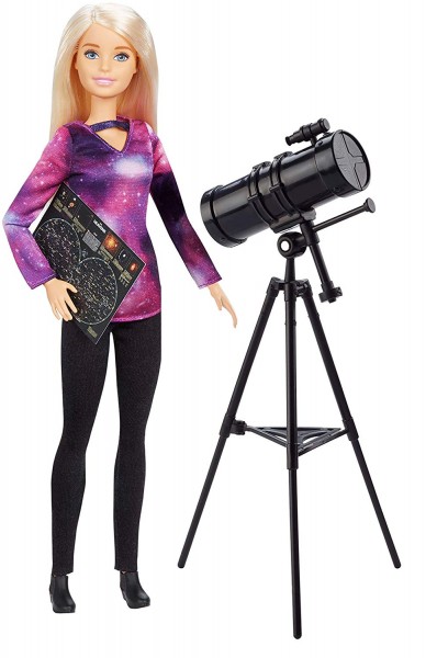 Mattel Barbie Lalka National Geographic Astrofizyczka GDM44 GDM47