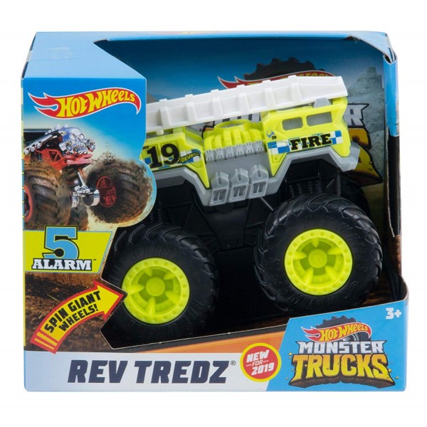 Mattel Hot Wheels Monster Trucks Pojazd Rev Tredz 1:43 5 Alarm FYJ71 GBV11