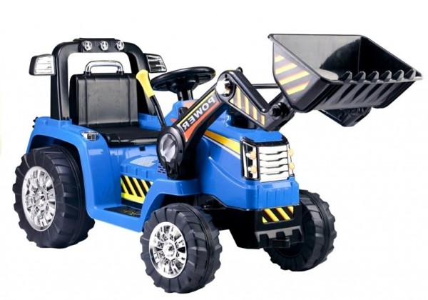 Traktor Koparka ZP1005 Niebieski na Akumulator