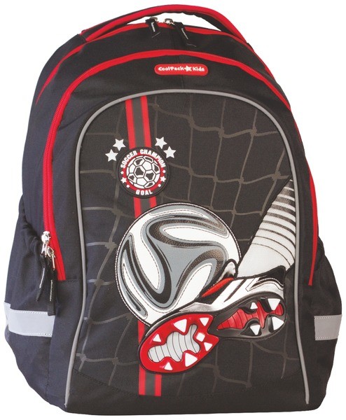 Coolpack for kids Plecak Football II Black