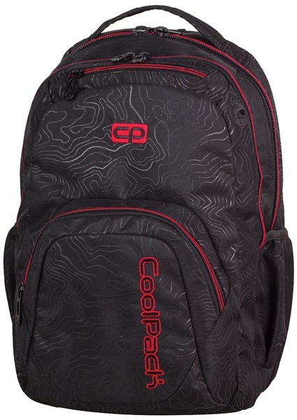 CoolPack Plecak Smash Topography Red