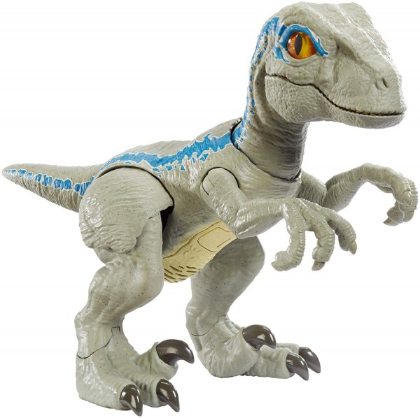 Mattel Jurassic World Dinoprzyjaciel Velociraptor Blue GFD40
