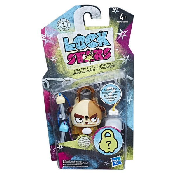 Hasbro Lock Stars Kłódeczki Brązowy Pies E3103 E3212