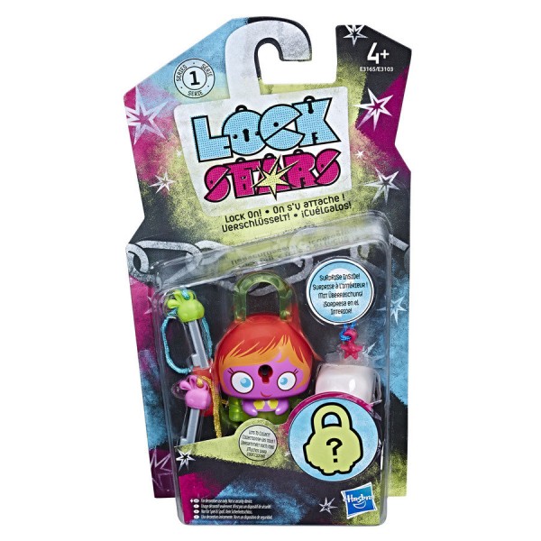 Hasbro Lock Stars Kłódeczki Fioletowa sYRENKA E3103 E3165