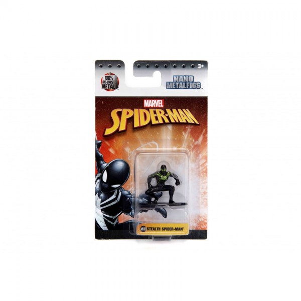 Marvel Spiderman Metalowa Figurka 3 cm Stealth Spider-Man 98979