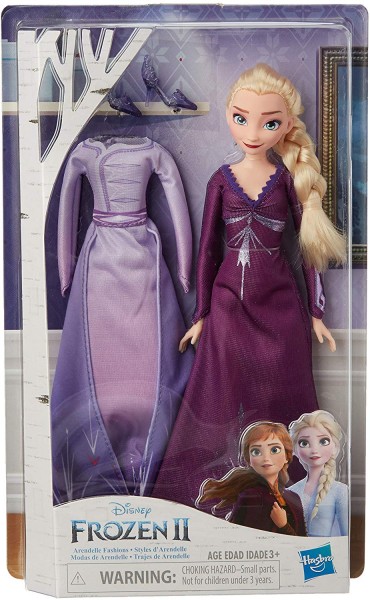 Hasbro Frozen Kraina Lodu Lalka z Dodatkowym Ubrankiem Elsa E5500 E6907
