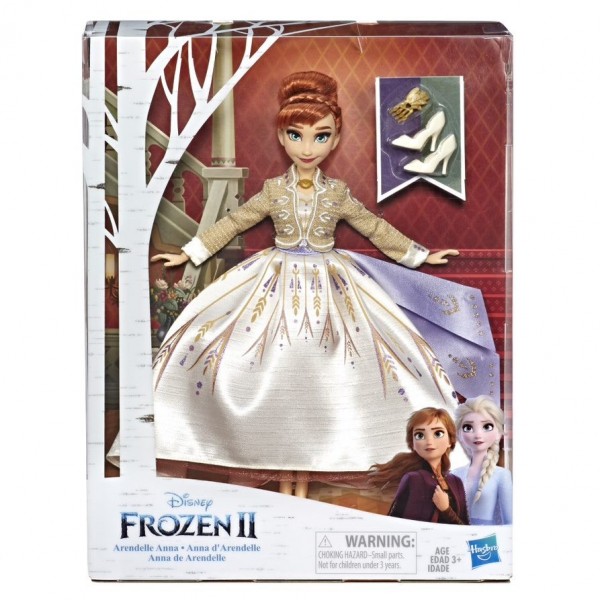 Hasbro Kraina Lodu Frozen Lalka w sukni Deluxe Anna E5499 E6845