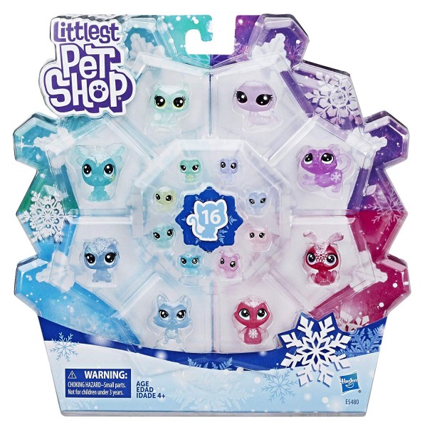 Hasbro Littlest Pet Shop Arktyczny Zestaw Zwierzaków 16-pak E5480