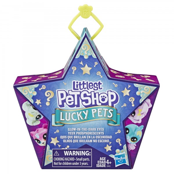 Hasbro Littlest Pet Shop Lucky Pets Świecące Oczy E7411