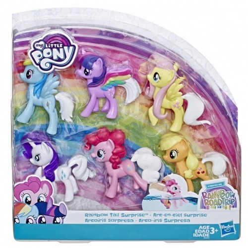 Hasbro My Little Pony Tęczowa Przemiana 6-pak E5553