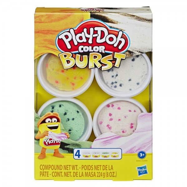Hasbro Play-Doh Color Burst Ice Cream Pack E6966 E8061