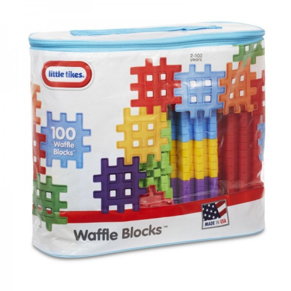Little Tikes Klocki Waffle Blocks Zestaw 100 elementów 645297M