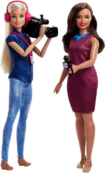 Mattel Barbie Dziennikarka i Operatorka FJB22