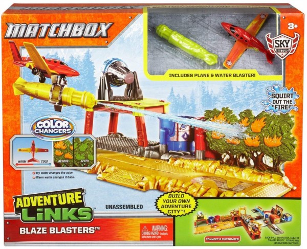 Mattel Matchbox Pogromcy Nieba Samolot Zmieniający Kolor Y6094 Y9254