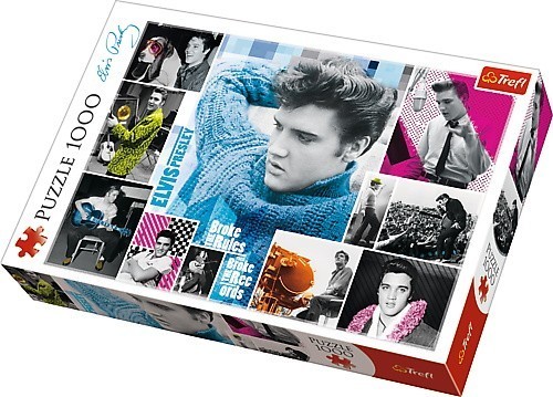 Puzzle 1000 elementów - Elvis Presley, wiecznie młody 10541