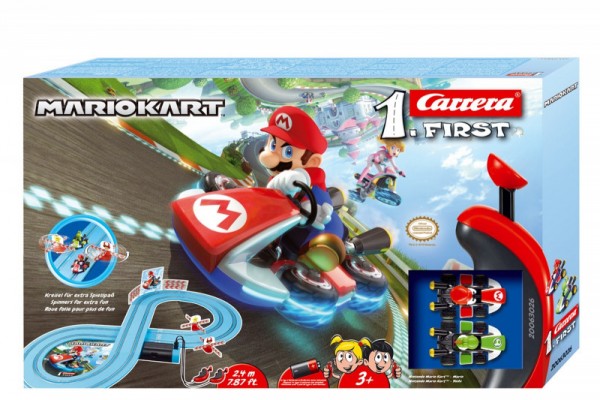 Tor wyścigowy First na baterie Nintendo Mario Kart 2,4m 63026