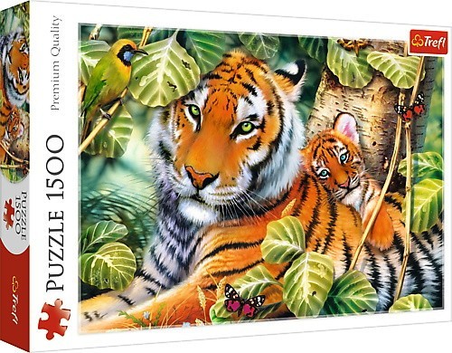 Trefl Puzzle Dwa tygrysy 1500 elementów  26159