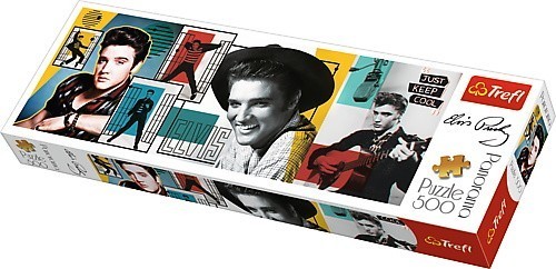 Trefl Puzzle Panorama Elvis Presley kolaż 500 elementów 29510
