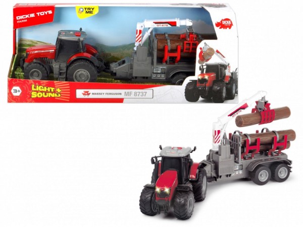 Dickie Farm Traktor Massey Ferguson, 42 cm 203737003