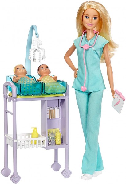 Mattel Barbie Jako Pediatra DHB63 DVG10